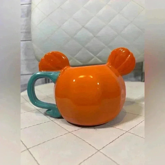 Disney Parks Halloween 2023 Mickey Mouse Jack O'Lantern Coffee Mug 17 oz - Picture 2 of 4